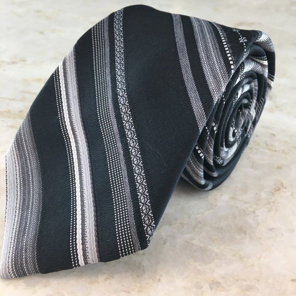 LILLY DACHE' SILK BLEND REGIMENT TIE